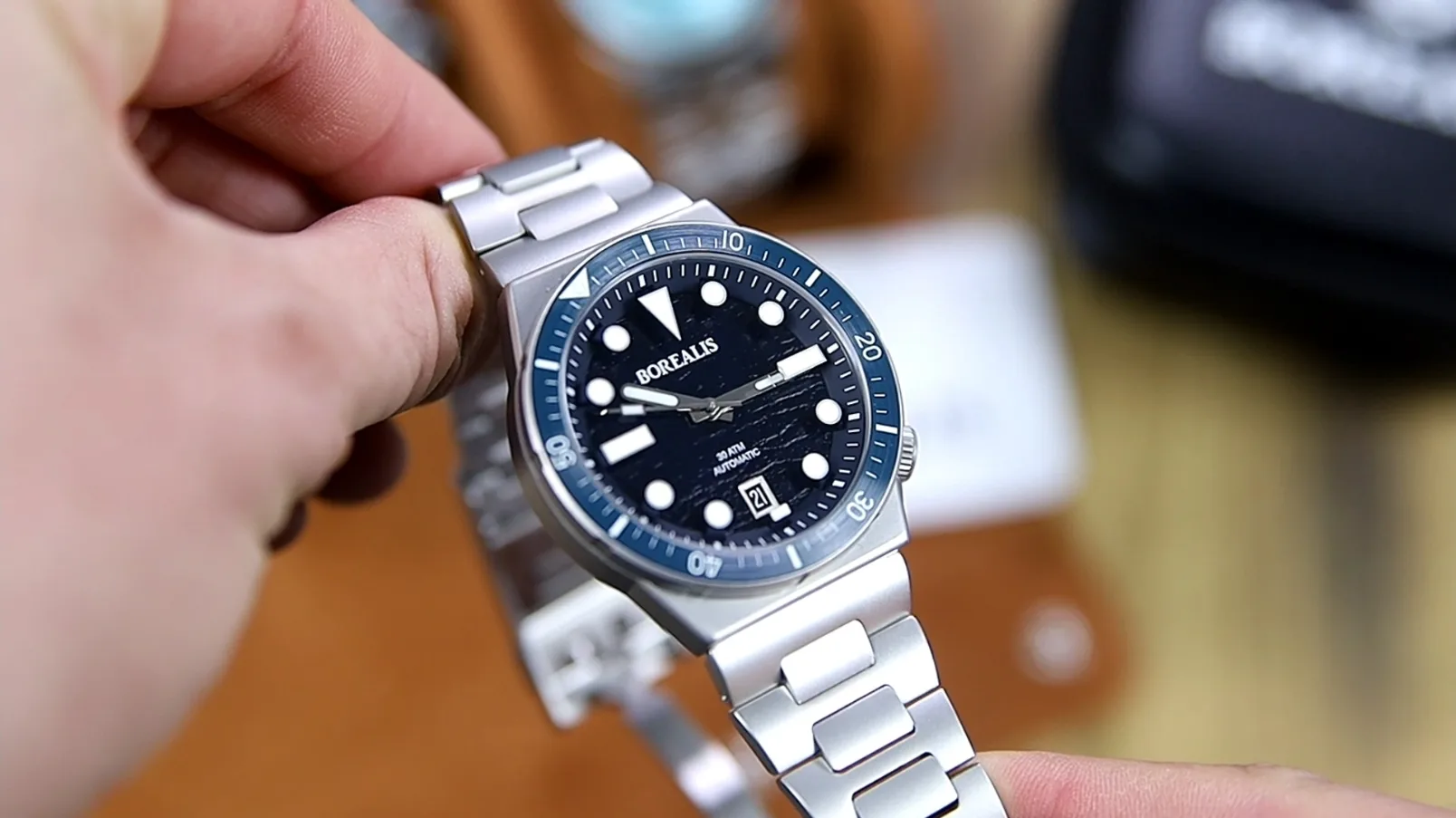 時計 BOREALIS automatic watch Borealis Porto Covo Diver Watch | Timed Reviews