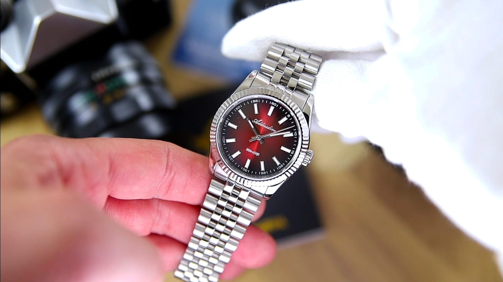 Addiesdive AD2073 - dial layout