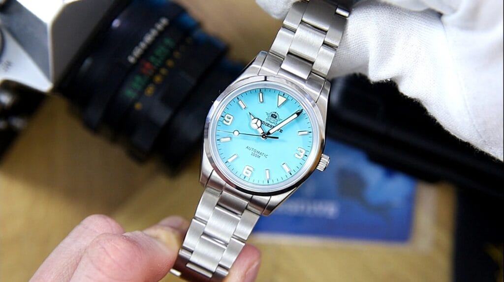 Addiesdive AD2112 homage watch - case - Timed Reviews