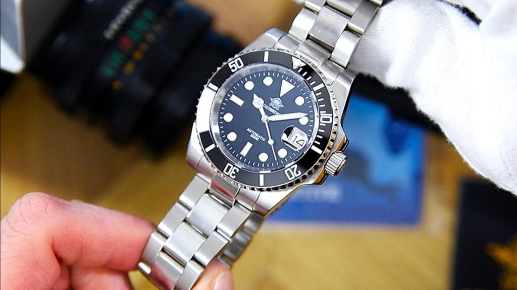 Addiesdive MY-H3 Automatic - crown guards