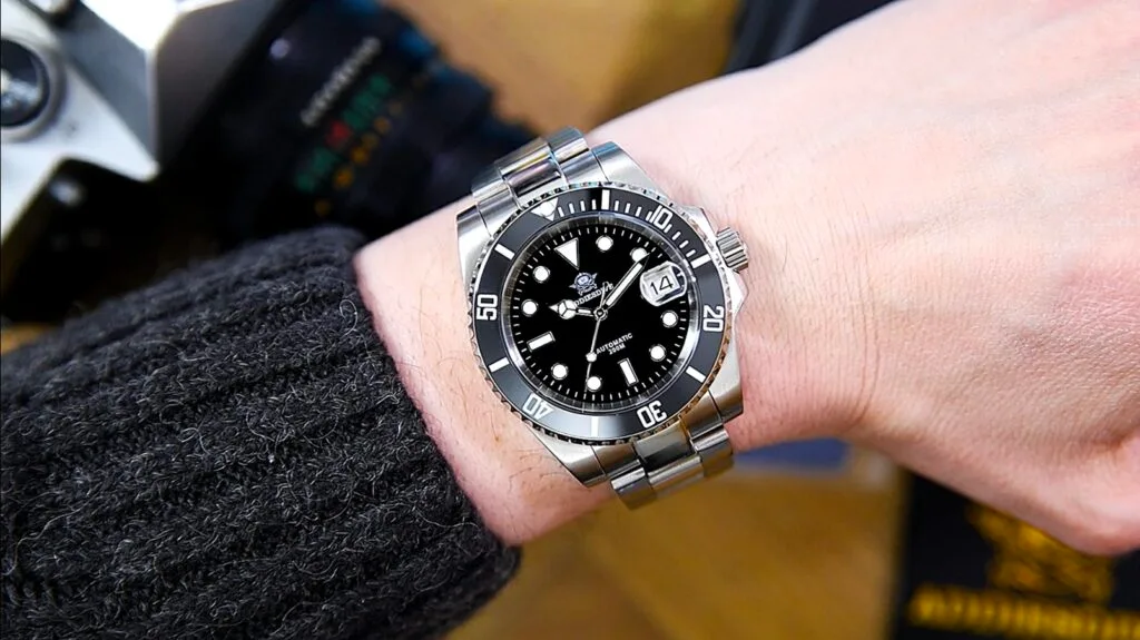 Addiesdive MY-H3 Automatic - wrist shot