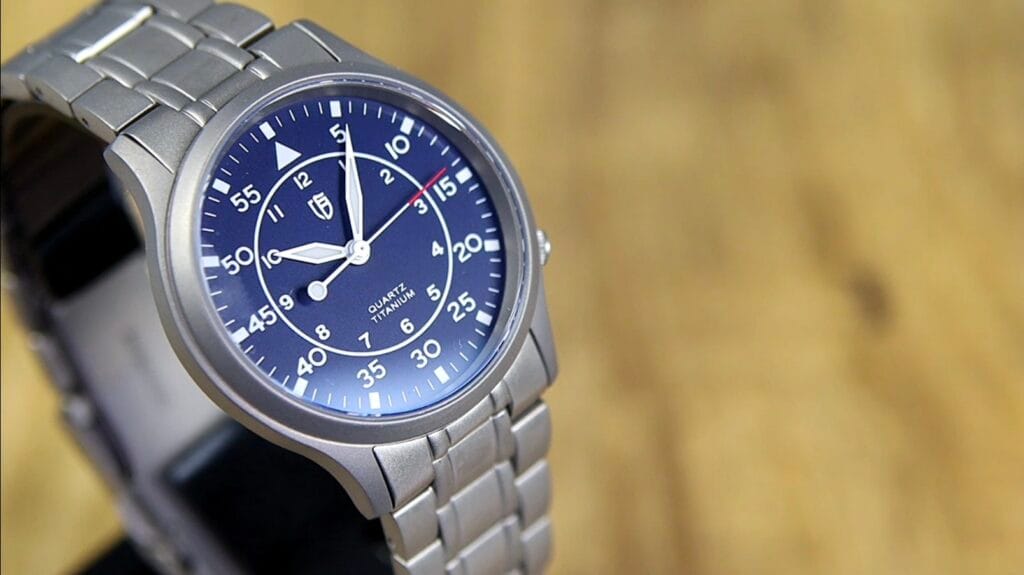 Berny T2566MS - sapphire crystal with anti-reflective coating