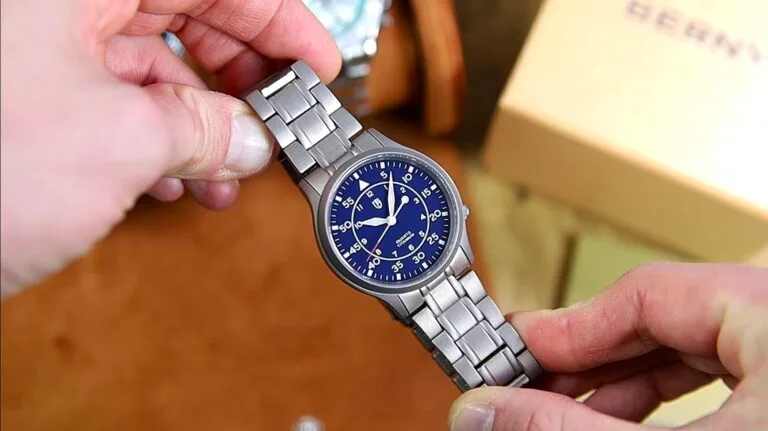 Berny T2566MS - titanium case and bracelet