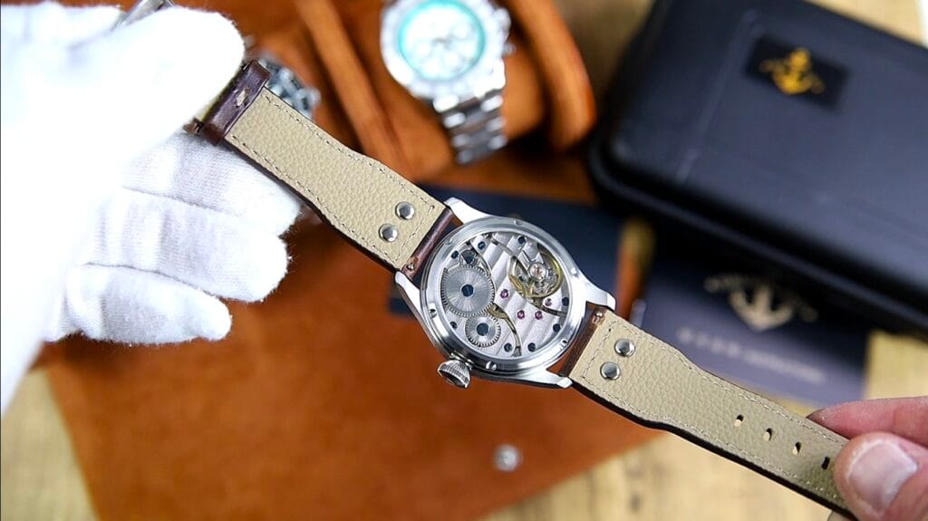 Hruodalnd F016 Turbone Pilot Watch - movement Seagull ST3620