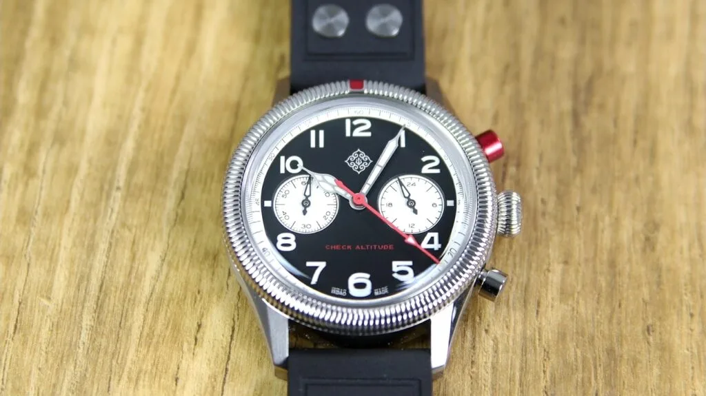 IXDAO Chronograph – fluted 120 click bezel