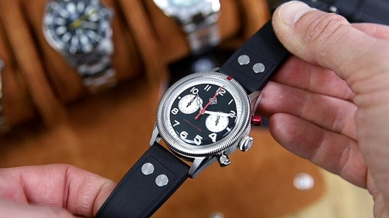 IXDAO Chronograph – screwdown crown