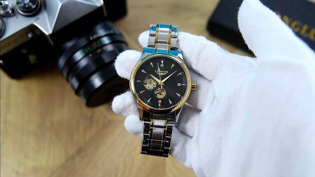 Longlux 8020 - black and gold case