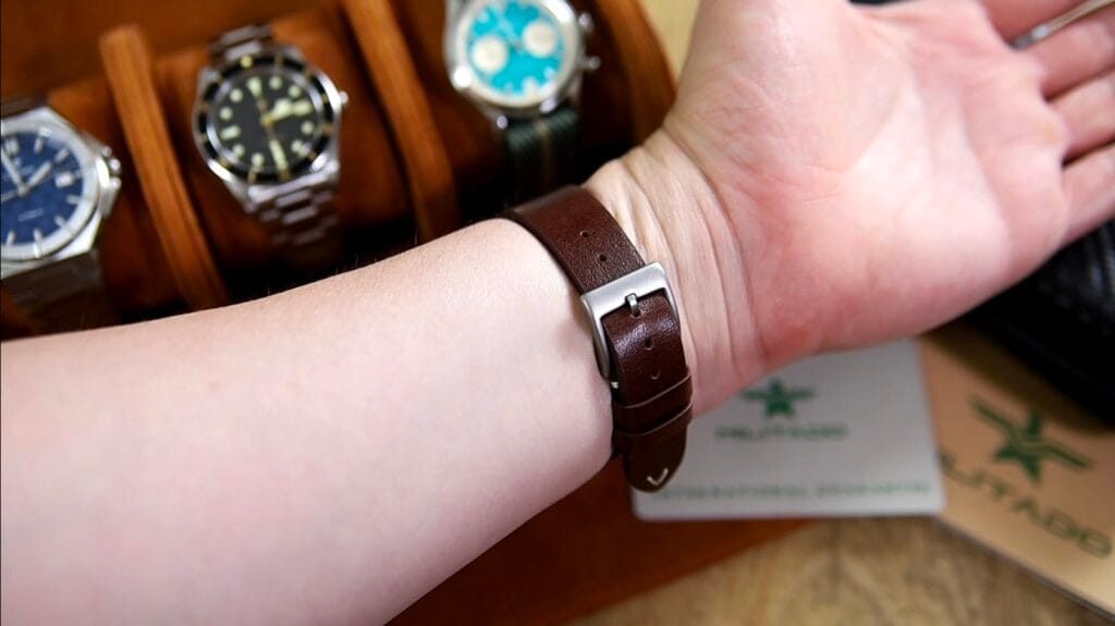 Militado D12 v2 - genuine leather strap