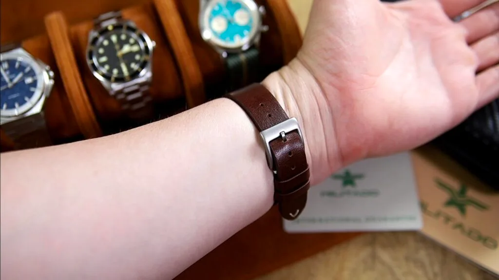 Militado D12 v2 - genuine leather strap