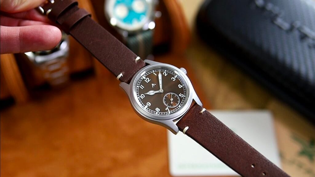 Militado D12 v2 - sandblasted case finish