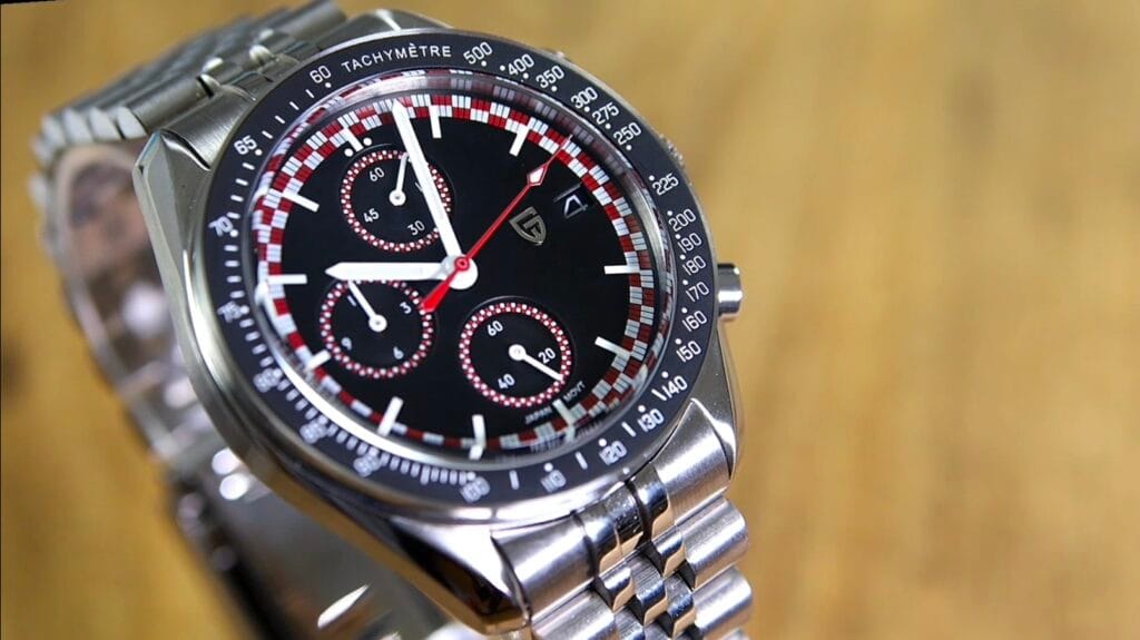 Pagani Design PD1816 Chronograph - boxed and domed sapphire crystal