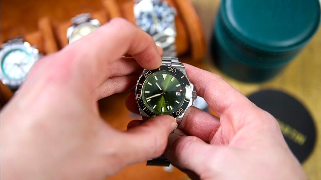 San Martin SN0136 - 120 click unidirectional bezel