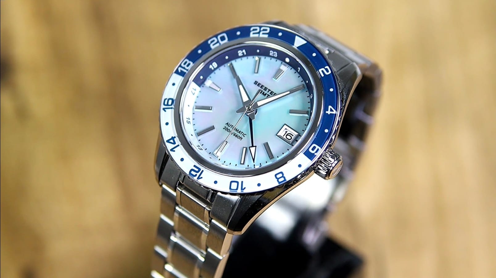 Seestern S456 Watch Review - datec- complication at 3 oclock