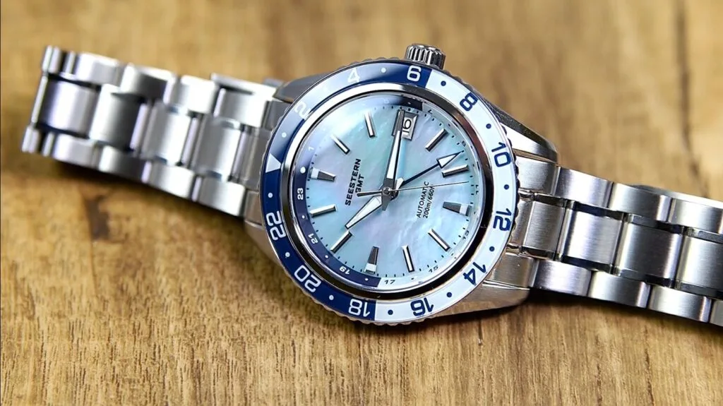 Seestern S456 Watch Review - diver style automatic GMT watch