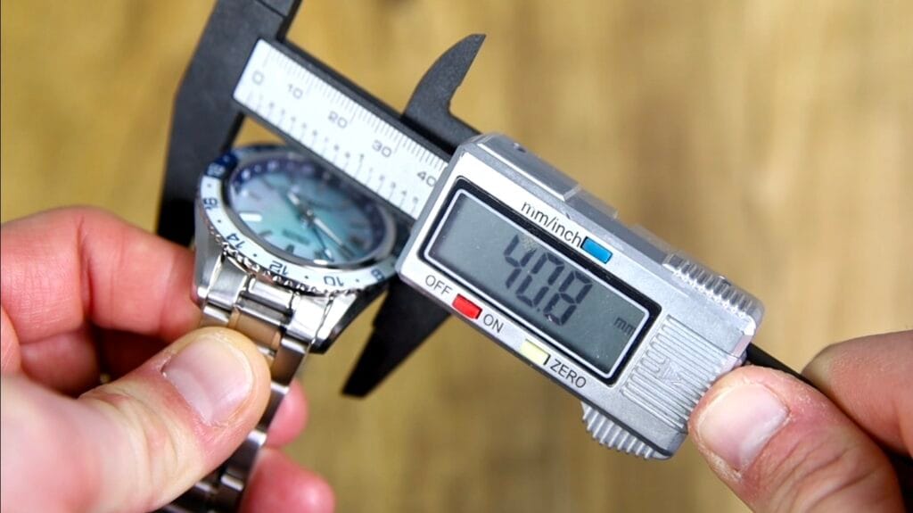 Seestern S456 Watch Review - 40.8mm diameter