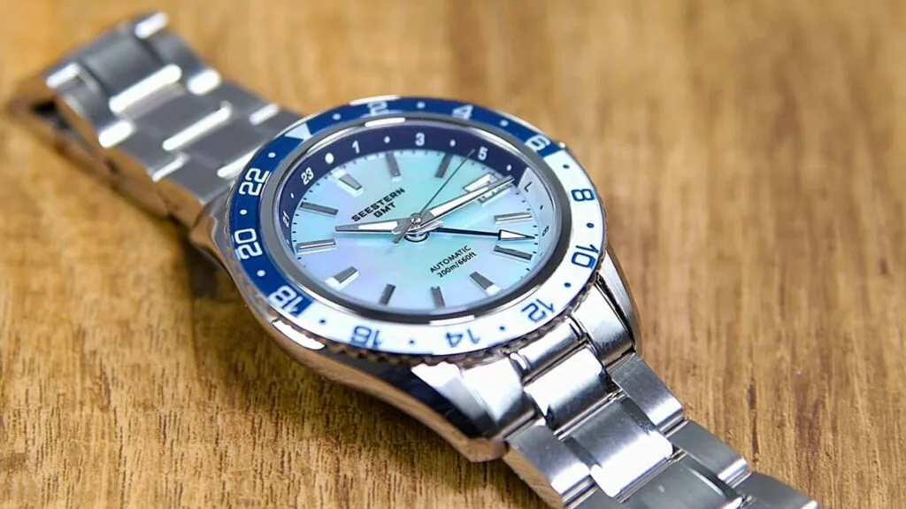Seestern S456 Watch Review - luminous bezel