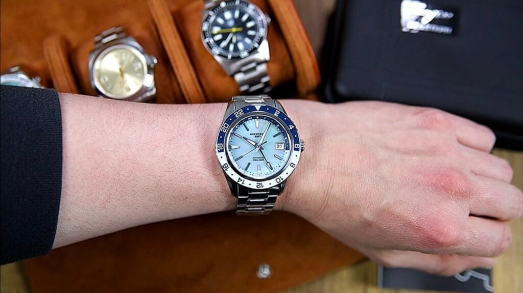 Seestern S456 Watch Review - wrist shot