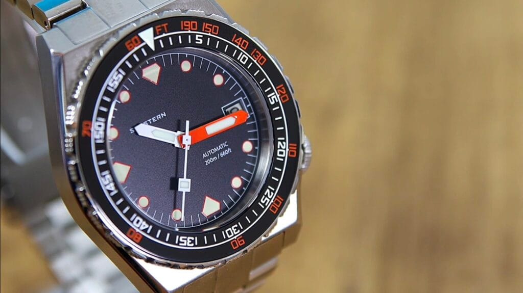 Seestern Sub600T - diver bezel