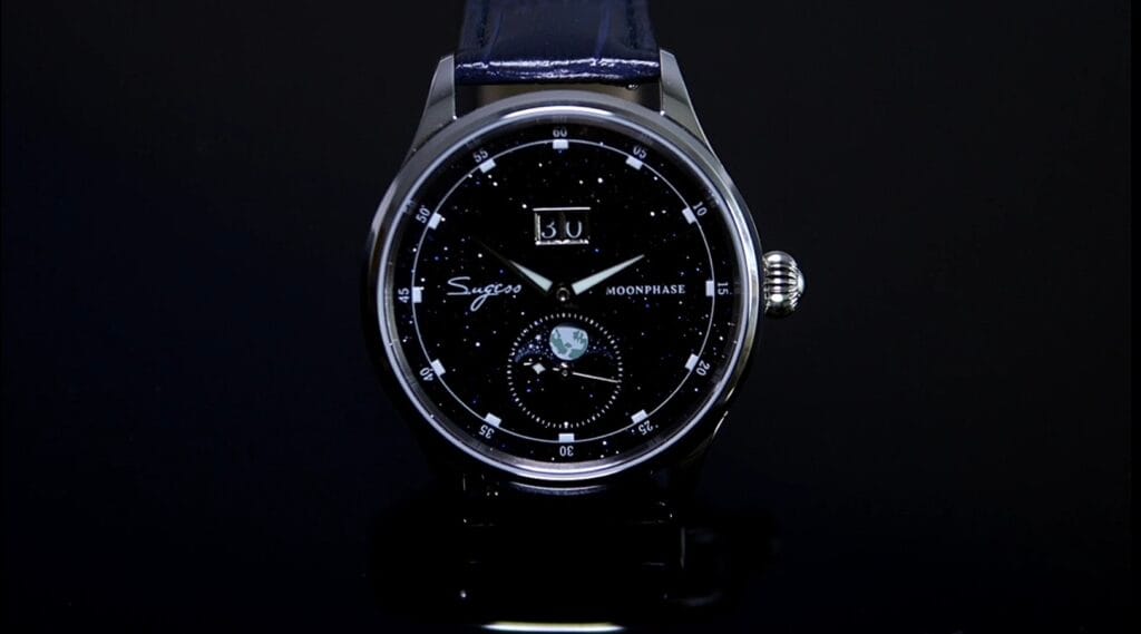 Sugess Moonphase S401B v3 - sapphire crystal