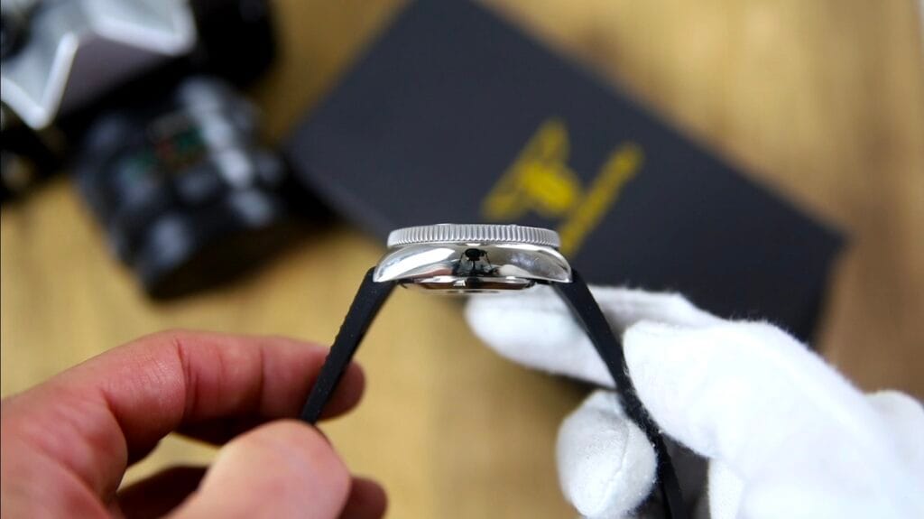 Tandorio GMT - polished case finish