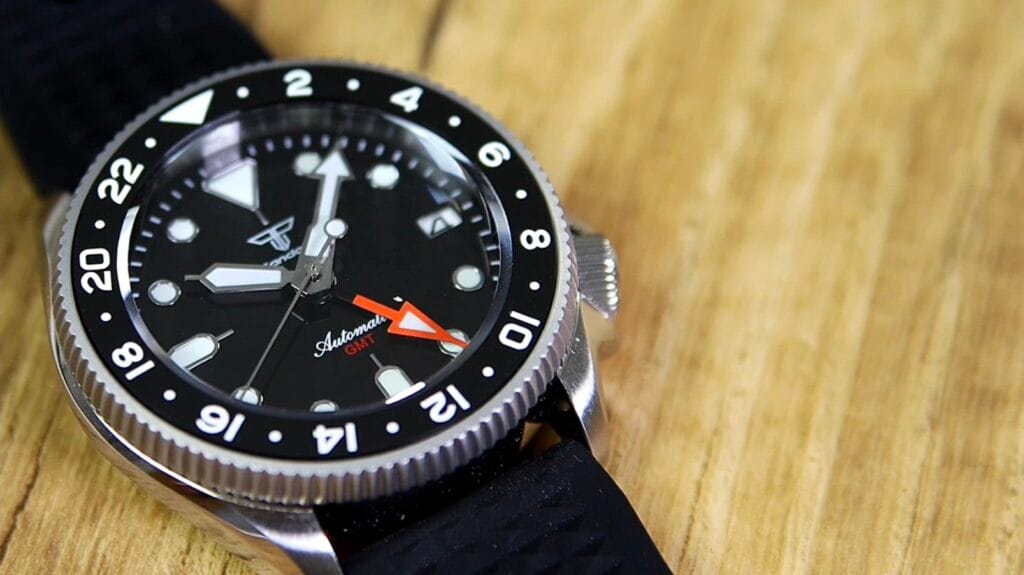 Tandorio GMT - 120 click ceramic bezel