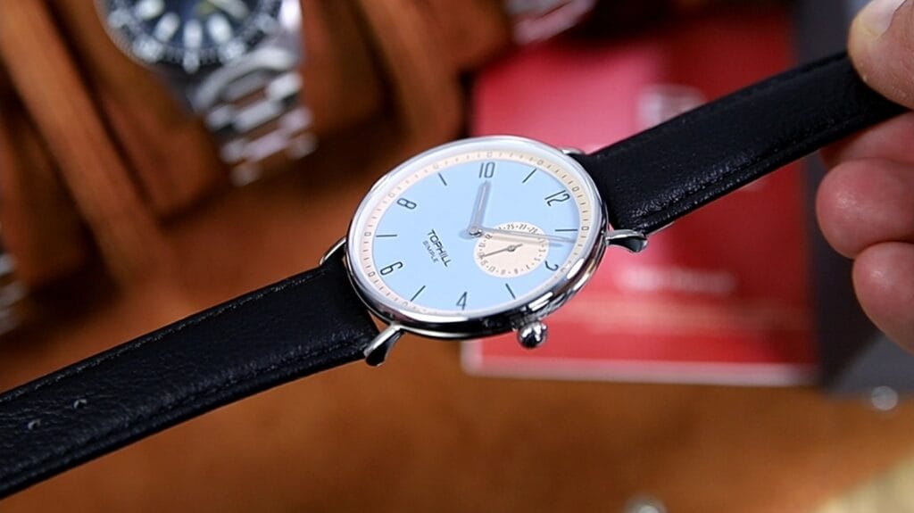 Tophill TS016G Simple Series - push pull crown - Timed Reviews Photography