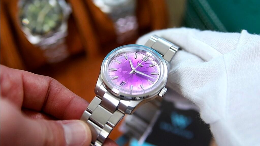 WM Watch WM226 - aurora purple luxury dial