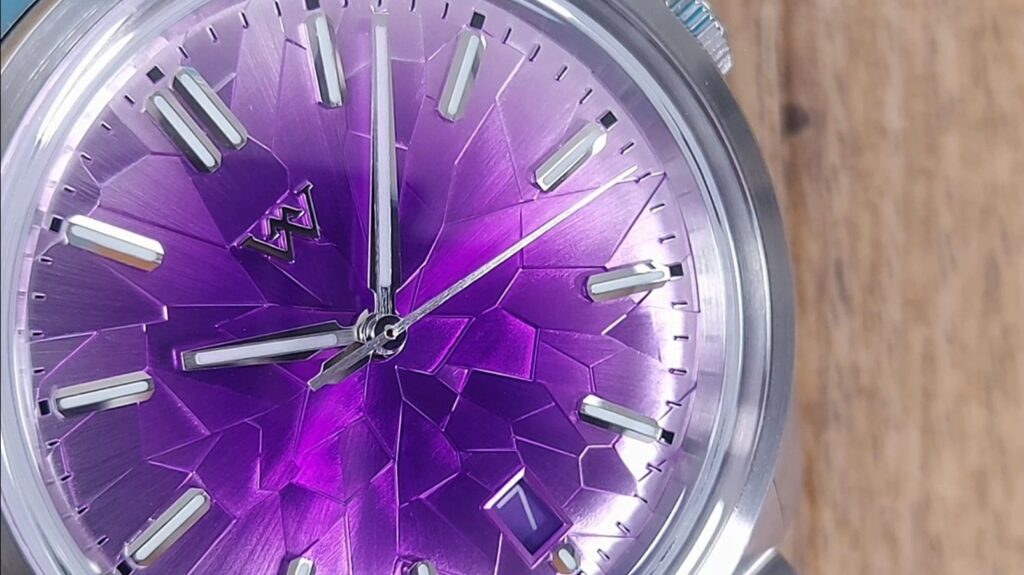 WM Watch WM226 - aurora glacier dial