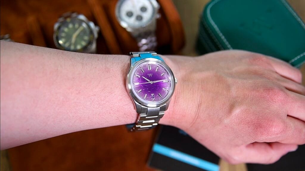 WM Watch WM226 - wrist shot of glacier series