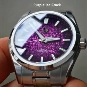 Watchdives WD0003C - Elementum cracked ice dial review