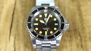 Watchdives WD5513 Watch Review - dial close-up