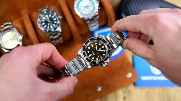 Watchdives WD5513 Watch Review - stainless steel diver watch