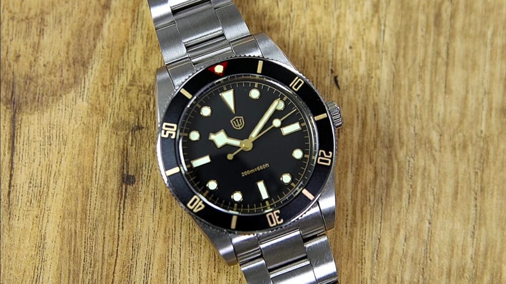 Watchdives WD7922 Watch Review - dial close-up