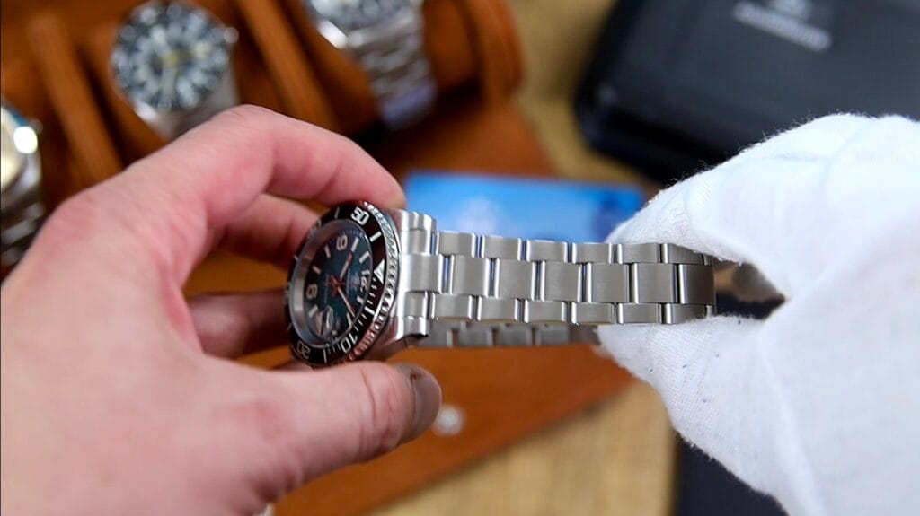 Addiesdive AD2513 - 3 link brushed bracelet