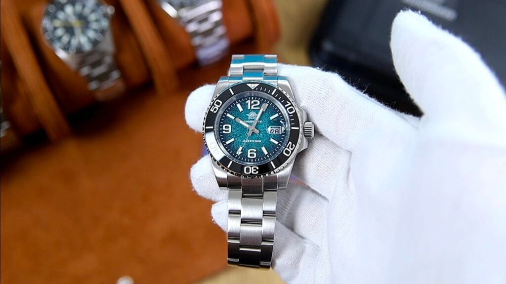 Addiesdive AD2513 - stainless steel budget diver watch