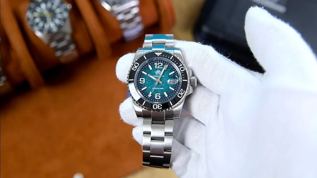 Addiesdive AD2513 - stainless steel budget diver watch