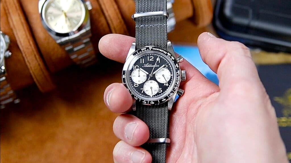 Addiesdive AD2517 - Seiko VK63 Chronograph movement