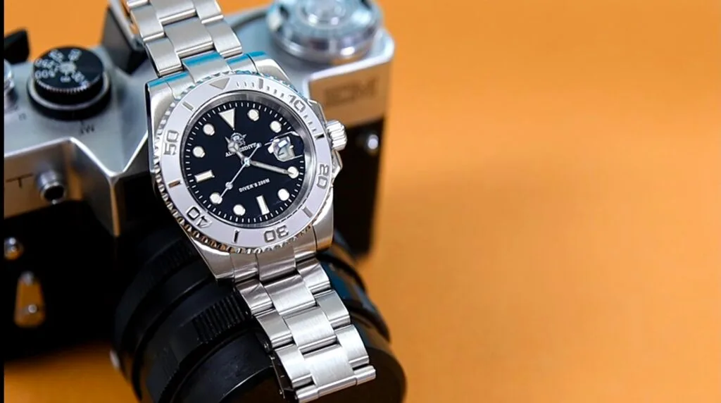 Addiesdive MY-H3-C - 120 click steel bezel