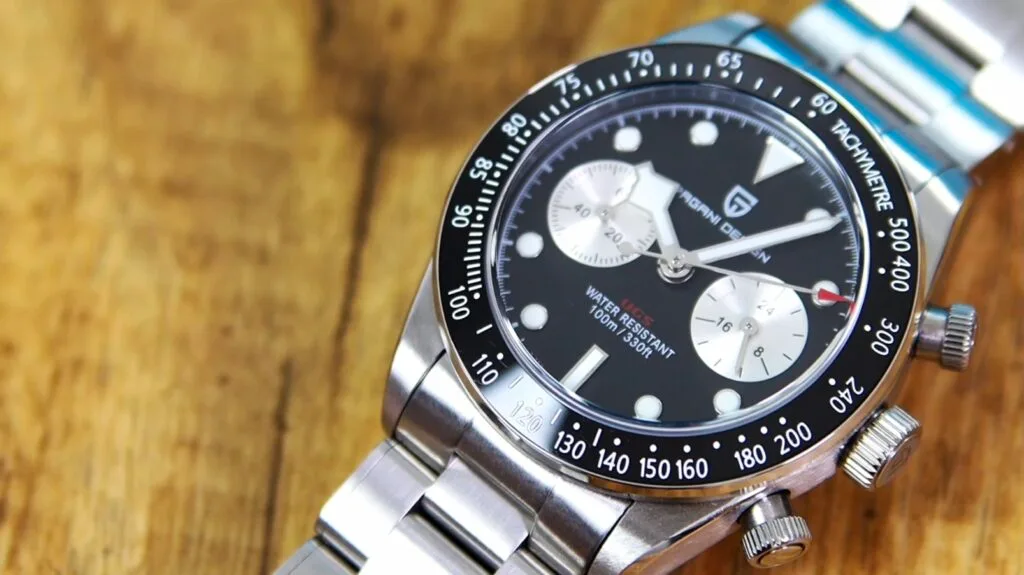 Pagani Design PD1718 - boxed sapphire crystal with ar coating