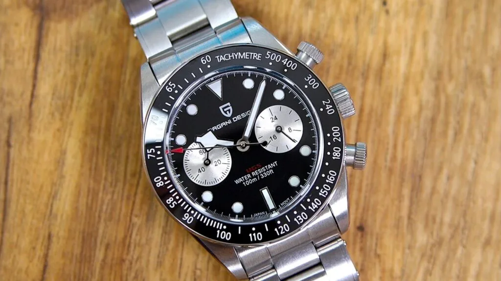 Pagani Design PD1718 - panda dial layout