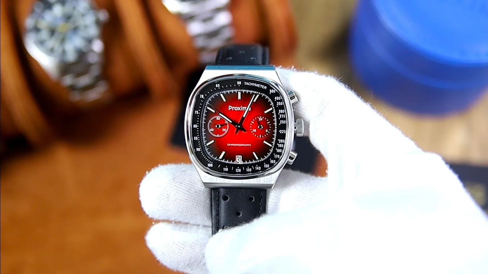 Proxima PX1734 Review — Deep Red with Chronograph Precision