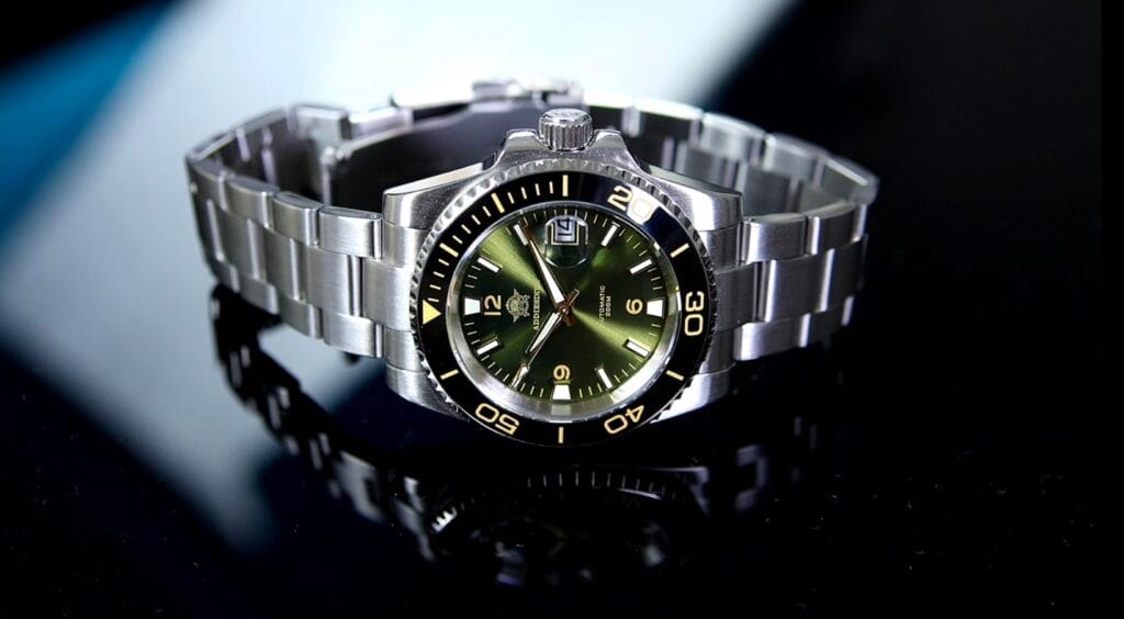 Addiesdive AD2505 - stainless steel diver watch