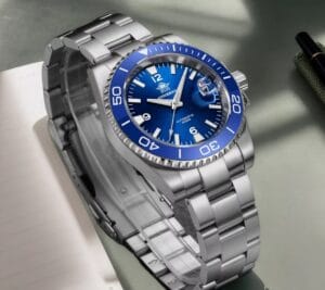 Addiesdive AD2505 blue dial