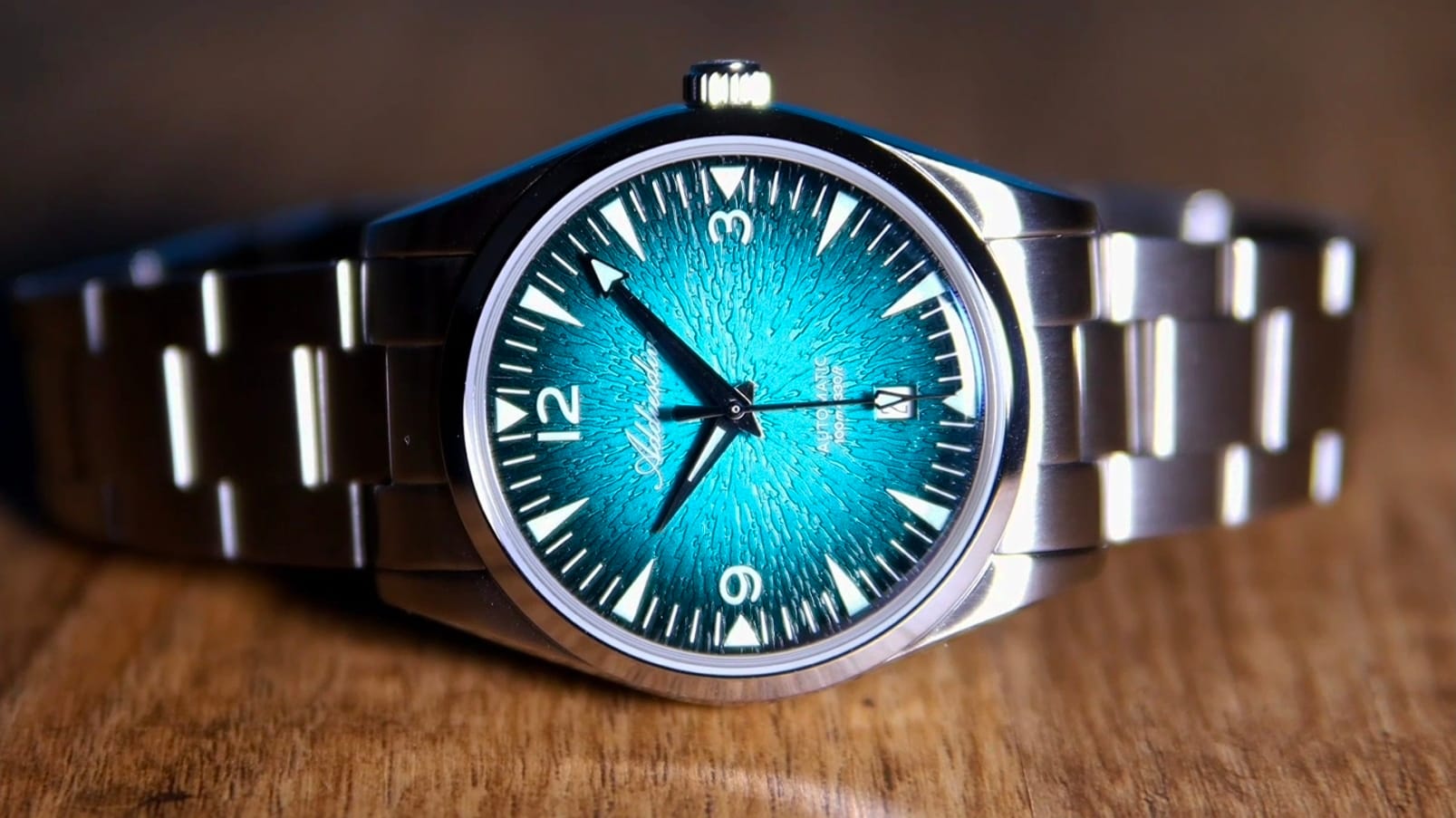 Addiesdive AD2508 - dial macro shot