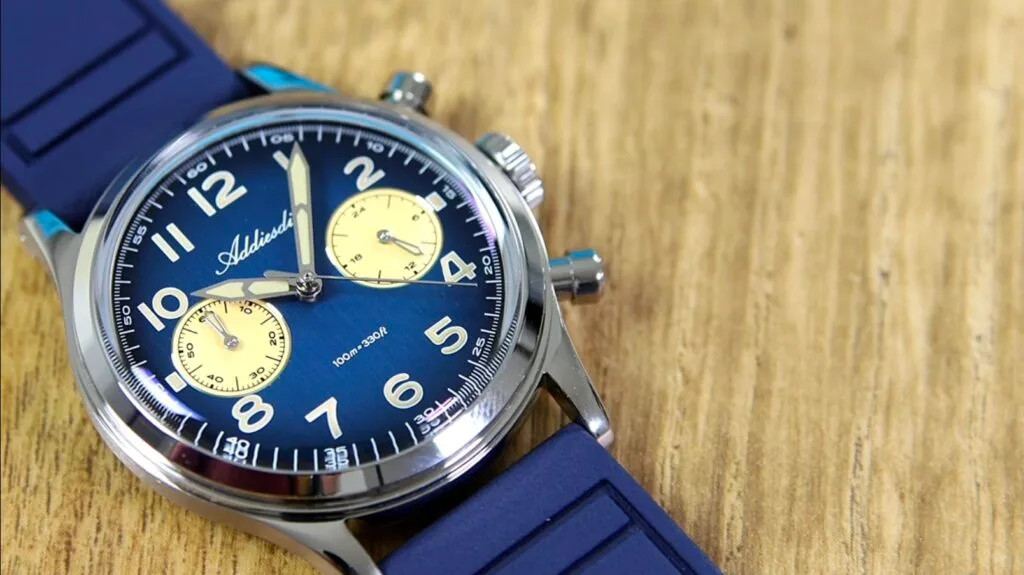 Addiesdive AD2516 - panda chronograph