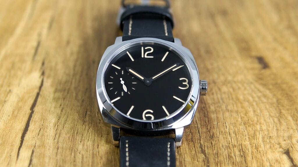 Corgeut ST3600 42mm - domed sapphire crystal