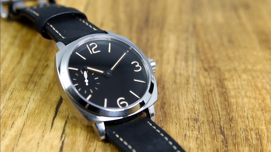 Corgeut ST3600 42mm - polished fixed bezel