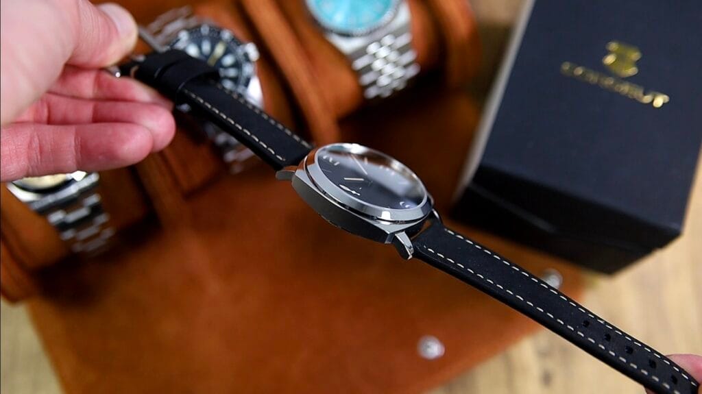 Corgeut ST3600 42mm - leather strap