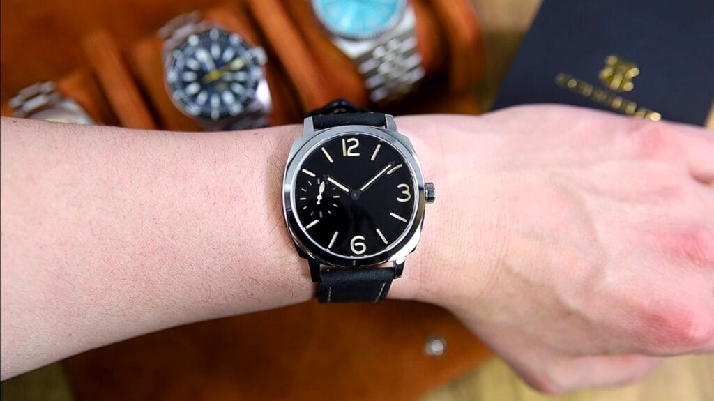 Corgeut ST3600 42mm - wrist shot