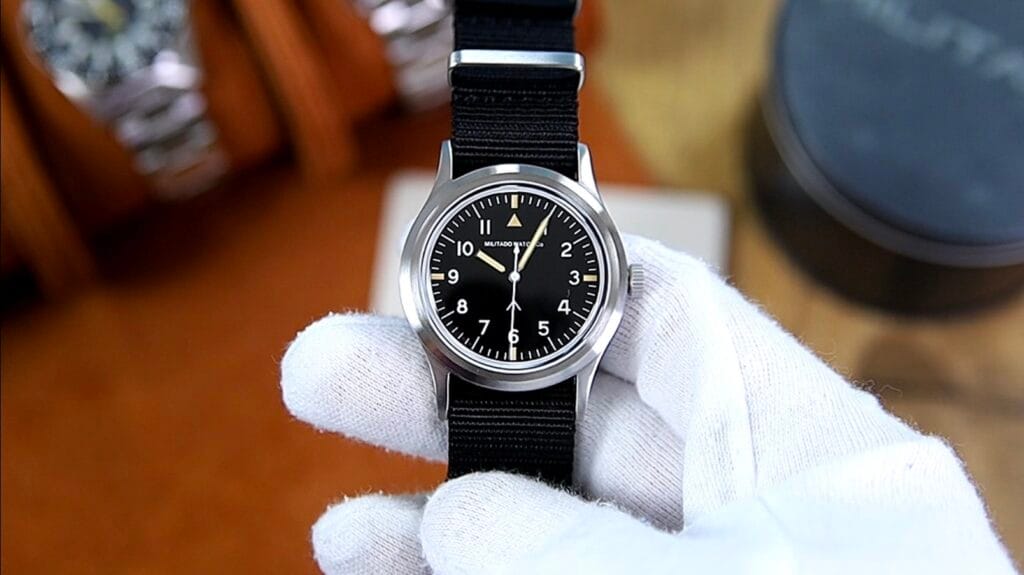 Militado ML14 - sapphire crystal or K1 mineral glass